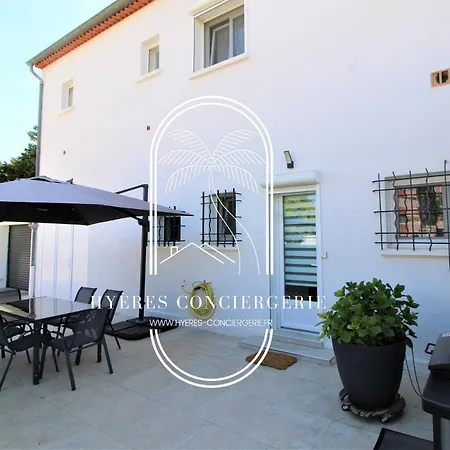 Les Salins - Rez De Jardin-plage Clim Wifi Parking By Hc Apartment Hyeres