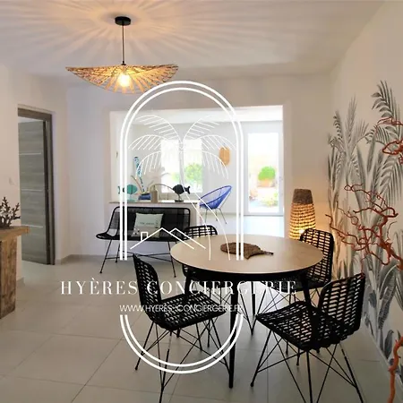Les Salins - Rez De Jardin-plage Clim Wifi Parking By Hc Apartment *