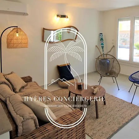 Les Salins - Rez De Jardin-plage Clim Wifi Parking By Hc Apartment Hyeres