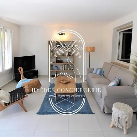 Les Salins - Rez De Jardin-plage Clim Wifi Parking By Hc * Hyeres